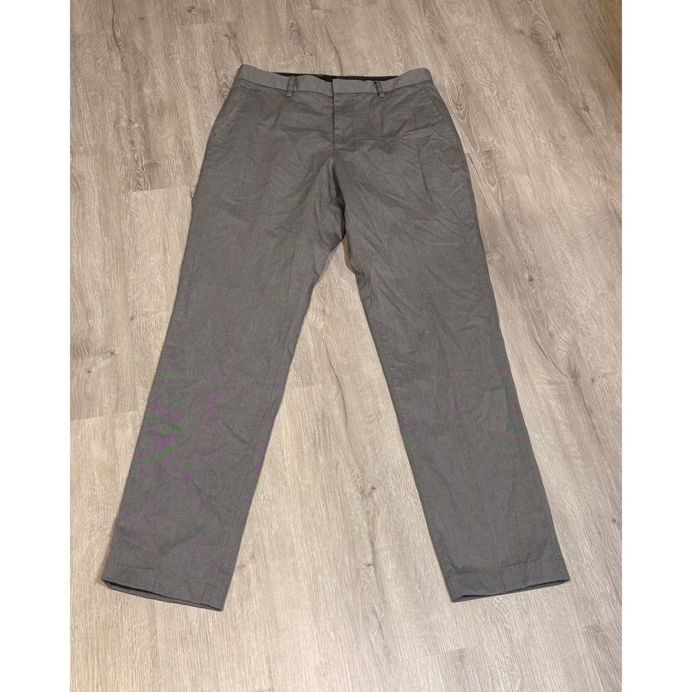 Bonobos Weekday Warrior Tuesday Grey Dress Pants Mens 34x34 Stretch Chino